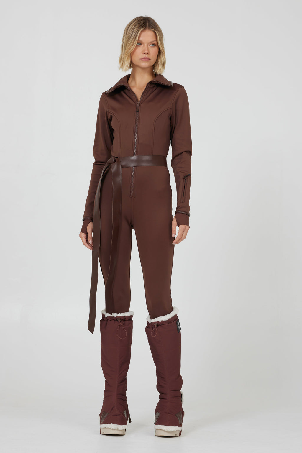 Chestnut Strirrup Ski Suit