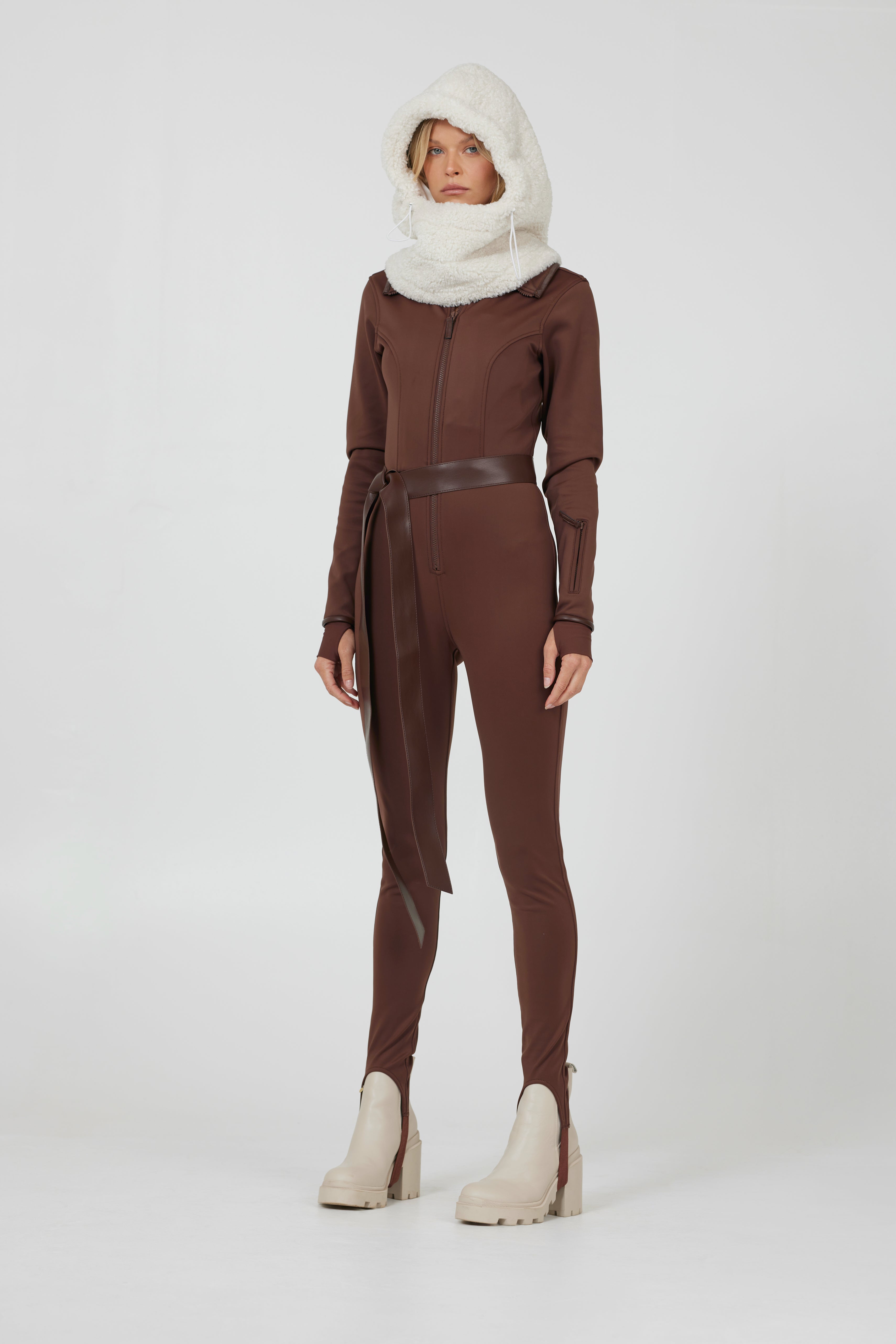 Chestnut Strirrup Ski Suit