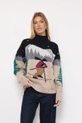 Bunny Slope Multi Knit Top