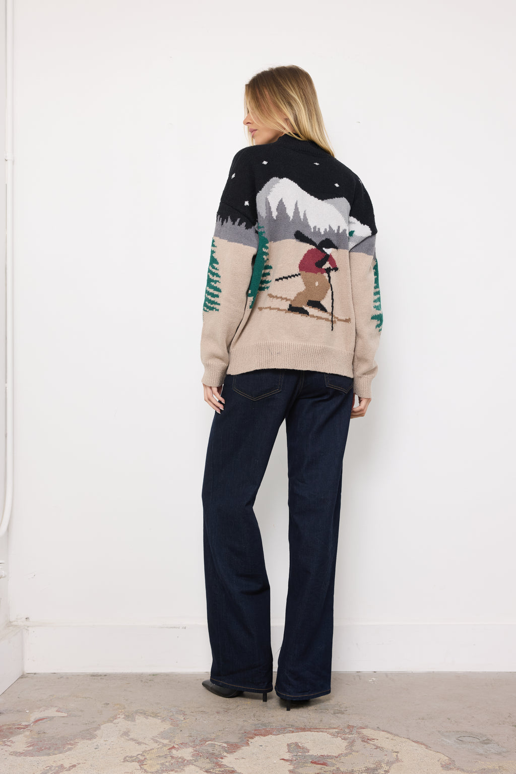 Bunny Slope Multi Knit Top